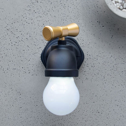 Creative LED Faucet Night Light USB Charging Voice Controlled Induction Bedside Lamp for Corridor V1294-YM0523-3119210340911