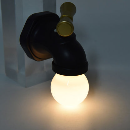Creative LED Faucet Night Light USB Charging Voice Controlled Induction Bedside Lamp for Corridor V1294-YM0523-3119210340911