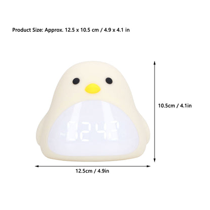 Cute Bird Alarm Clock Light LED Night Lamp USB Charging Cartoon Clock Night Light for Bedroom V1294-YM0523-3119210341011