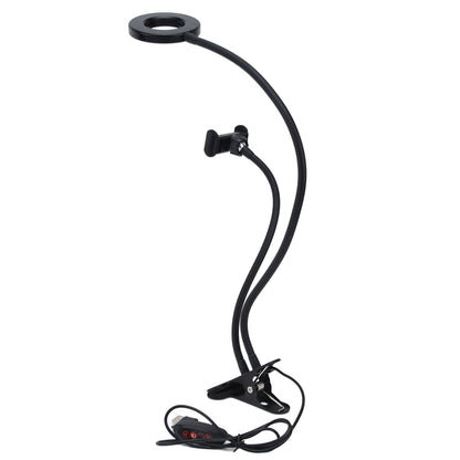 Mobile Phone Live Lighting 3 Colour Adjustable Angle Light Multifunction USB Power Supply Selfie Rings Light V1294-YM0523-3119210341611