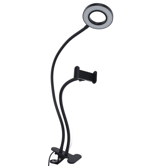 Mobile Phone Live Lighting 3 Colour Adjustable Angle Light Multifunction USB Power Supply Selfie Rings Light V1294-YM0523-3119210341611
