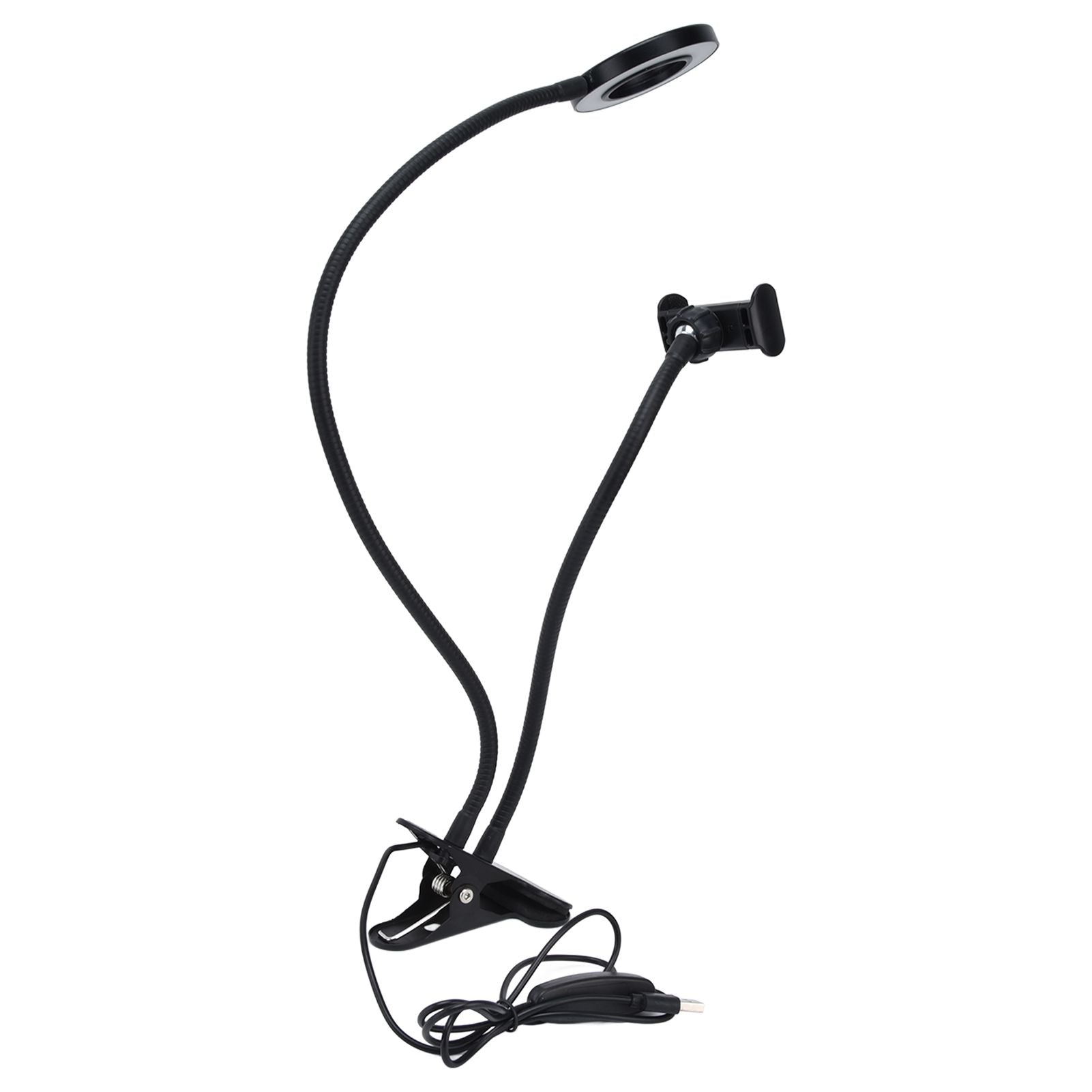 Mobile Phone Live Lighting 3 Colour Adjustable Angle Light Multifunction USB Power Supply Selfie Rings Light V1294-YM0523-3119210341611