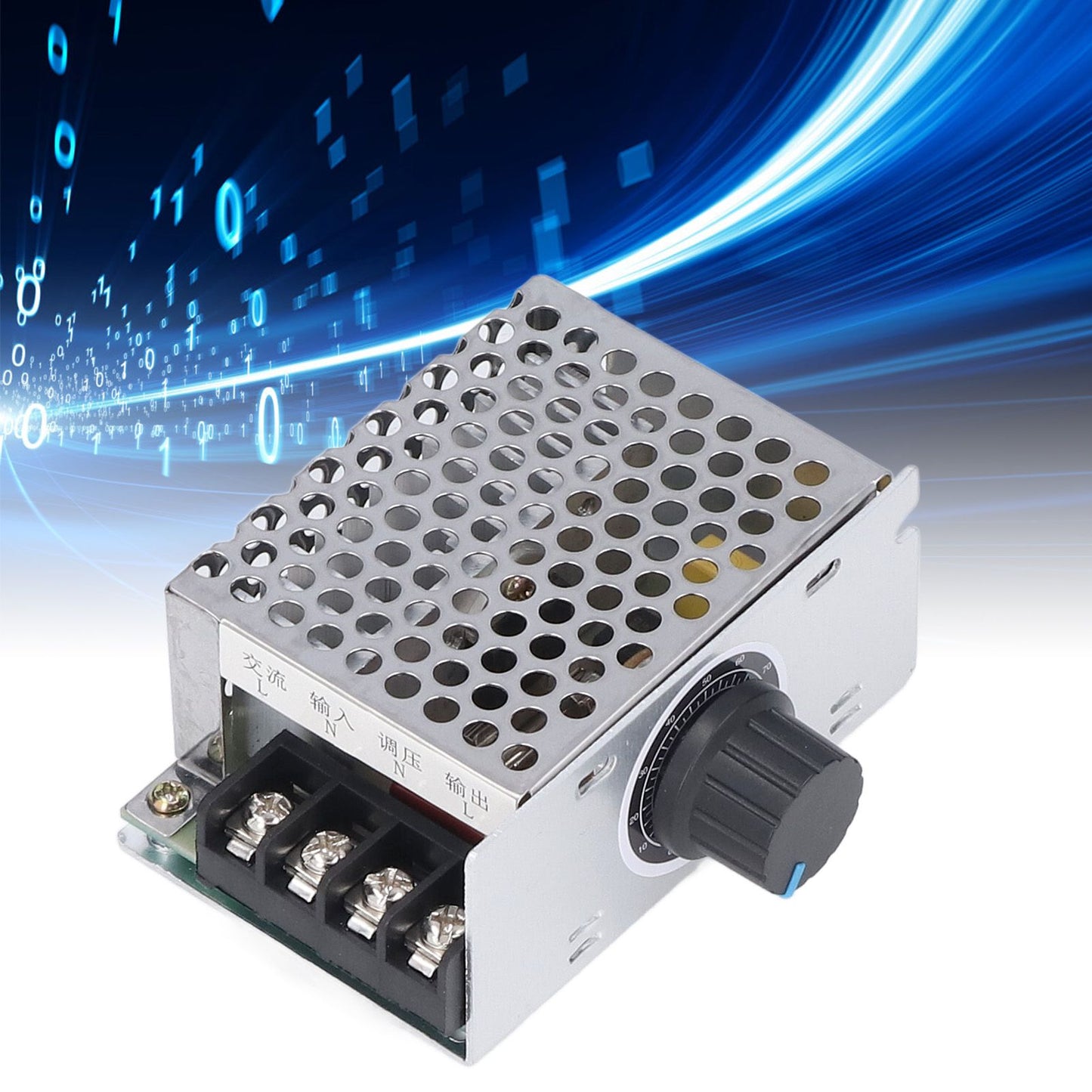 Motor Controller PWM Stepless Variable Speed Switch 20A 1200W Motor Regulator DC9-60V V1294-YM0523-3119210342911