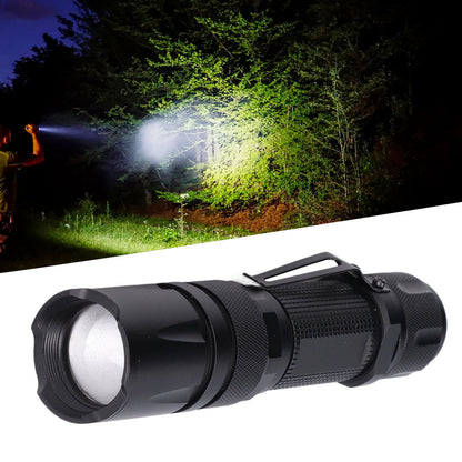 RGBW Flashlight IPX5 Waterproof 4 in 1 4 Colors Lighting 100-200m Range Multi Function Flashlight for V1294-YM0523-3119210343011