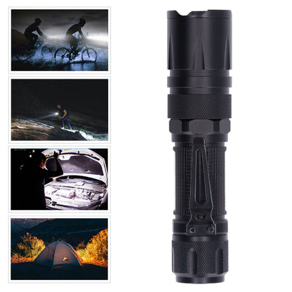 RGBW Flashlight IPX5 Waterproof 4 in 1 4 Colors Lighting 100-200m Range Multi Function Flashlight for V1294-YM0523-3119210343011