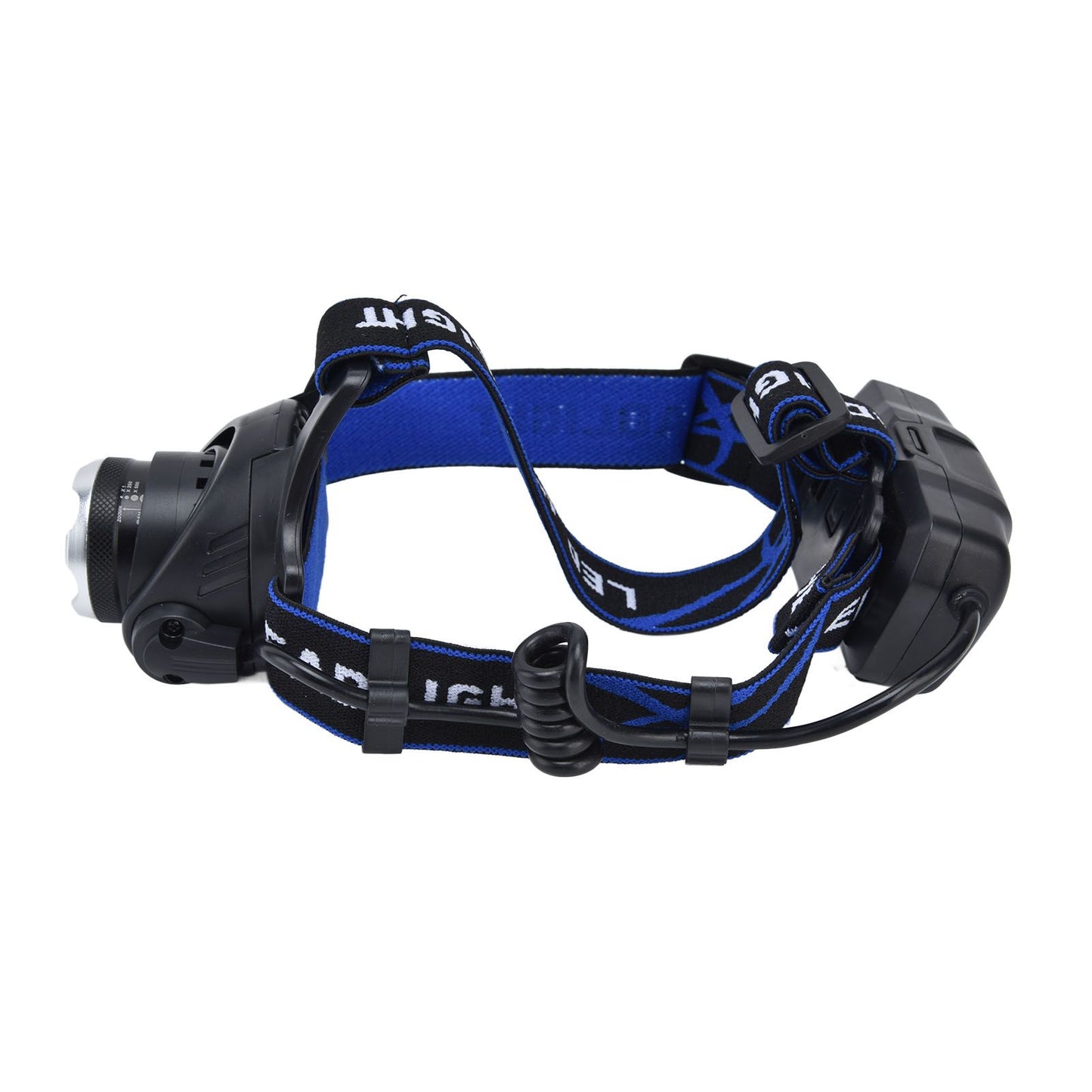 4 in 1 RGBW Focus Headlamp Telescopic Zoom USB Rechargeable Super Bright Headlight for Fishing V1294-YM0523-3119210343211