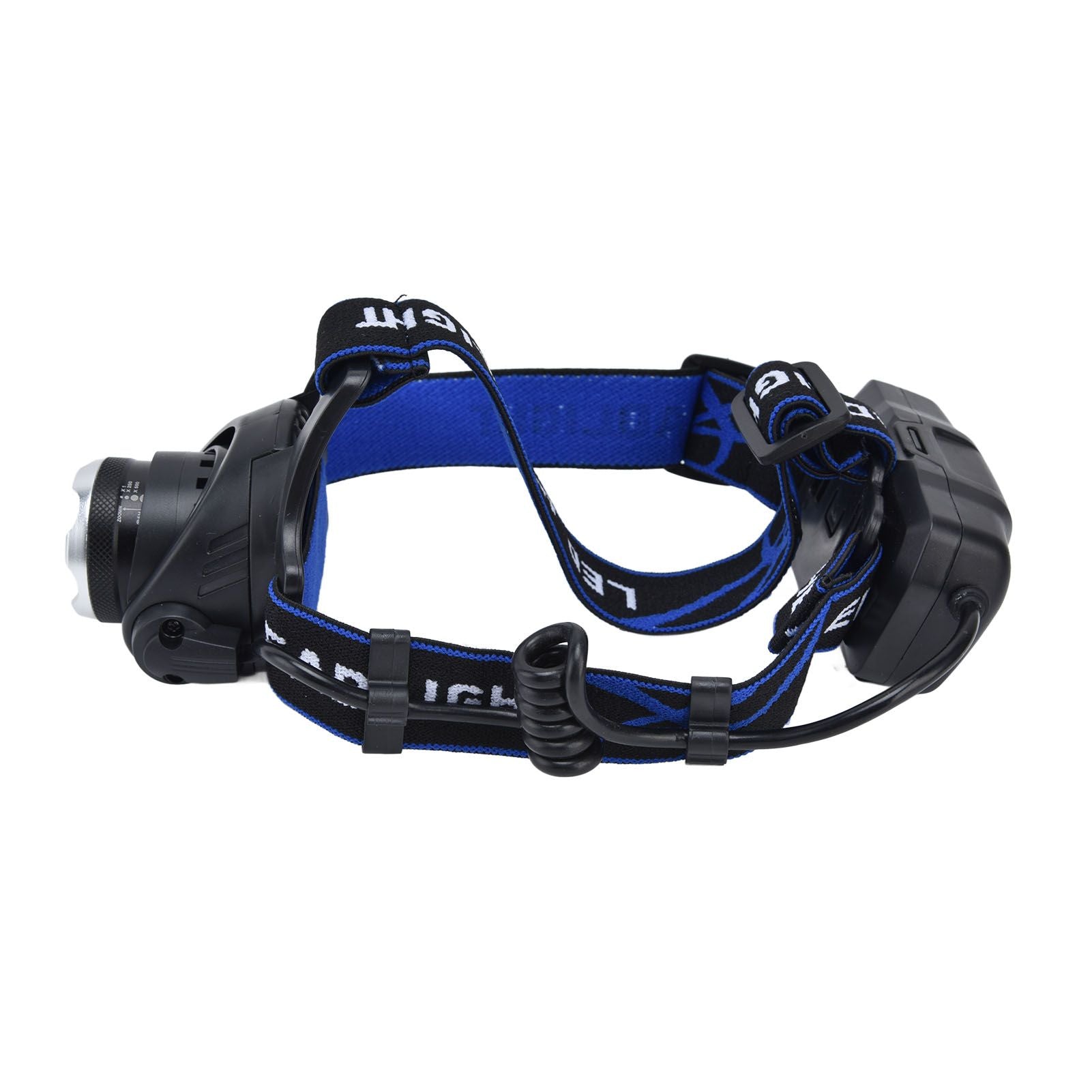 4 in 1 RGBW Focus Headlamp Telescopic Zoom USB Rechargeable Super Bright Headlight for Fishing V1294-YM0523-3119210343211