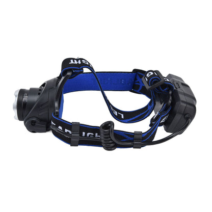4 in 1 RGBW Focus Headlamp Telescopic Zoom USB Rechargeable Super Bright Headlight for Fishing V1294-YM0523-3119210343211