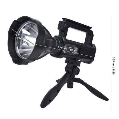 P50 LED Searchlight Smart Power Display Super Bright Handheld Spotlights for Camping Hiking V1294-YM0523-3119210343811