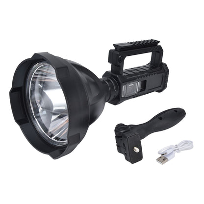 P50 Super Bright LED Searchlight Dual Light Source USB Rechargeable Waterproof Spotlight for Adventure Tourism V1294-YM0523-3119210344111