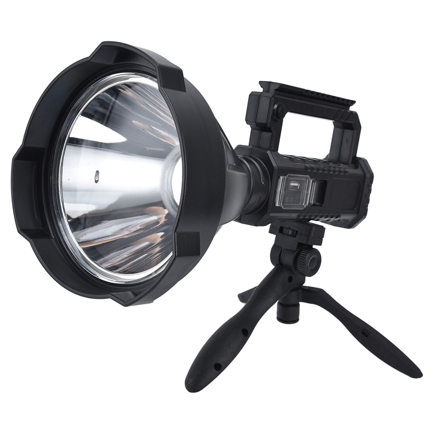 P50 Super Bright LED Searchlight Dual Light Source USB Rechargeable Waterproof Spotlight for Adventure Tourism V1294-YM0523-3119210344111