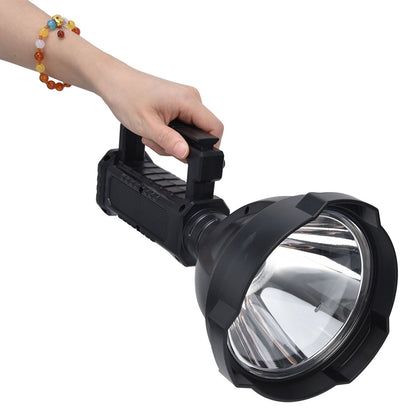 P50 Super Bright LED Searchlight Dual Light Source USB Rechargeable Waterproof Spotlight for Adventure Tourism V1294-YM0523-3119210344111