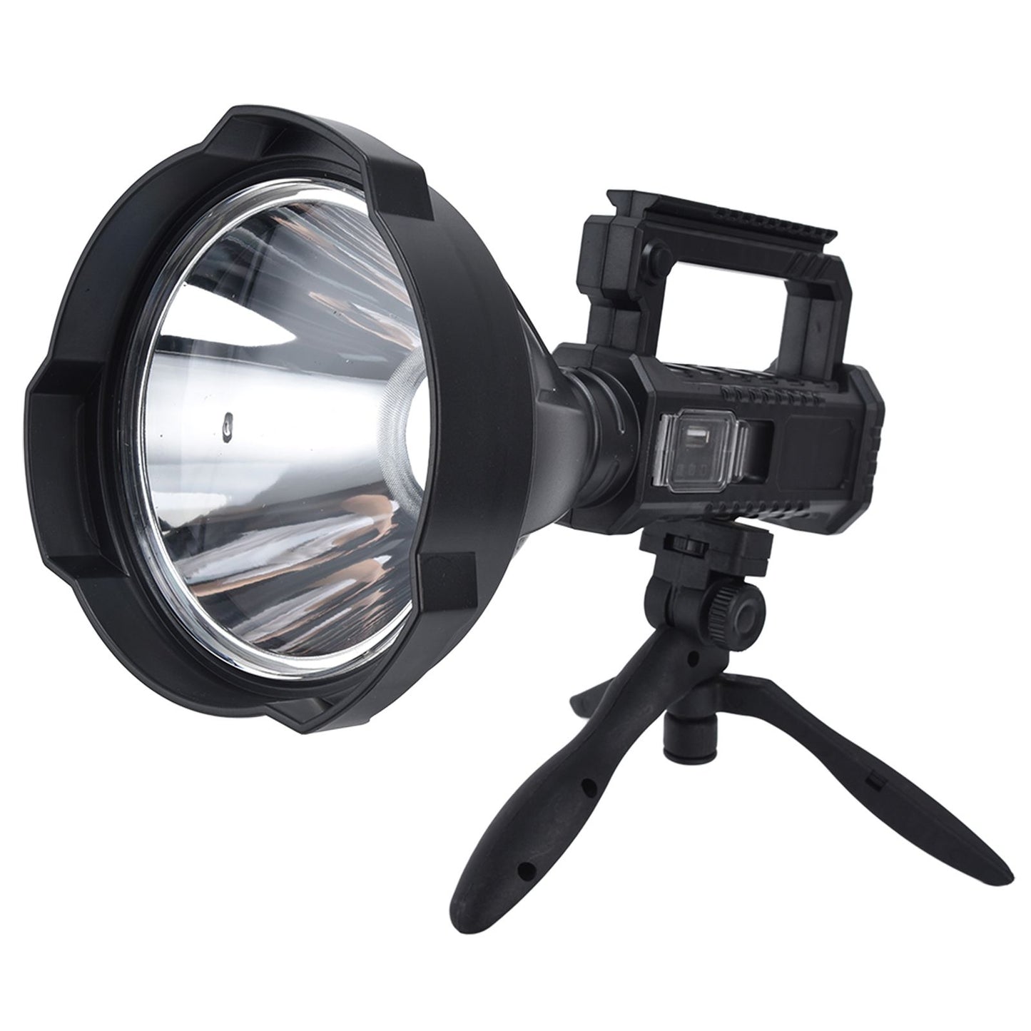 P50 Super Bright LED Searchlight Dual Light Source USB Rechargeable Waterproof Spotlight for Adventure Tourism V1294-YM0523-3119210344111