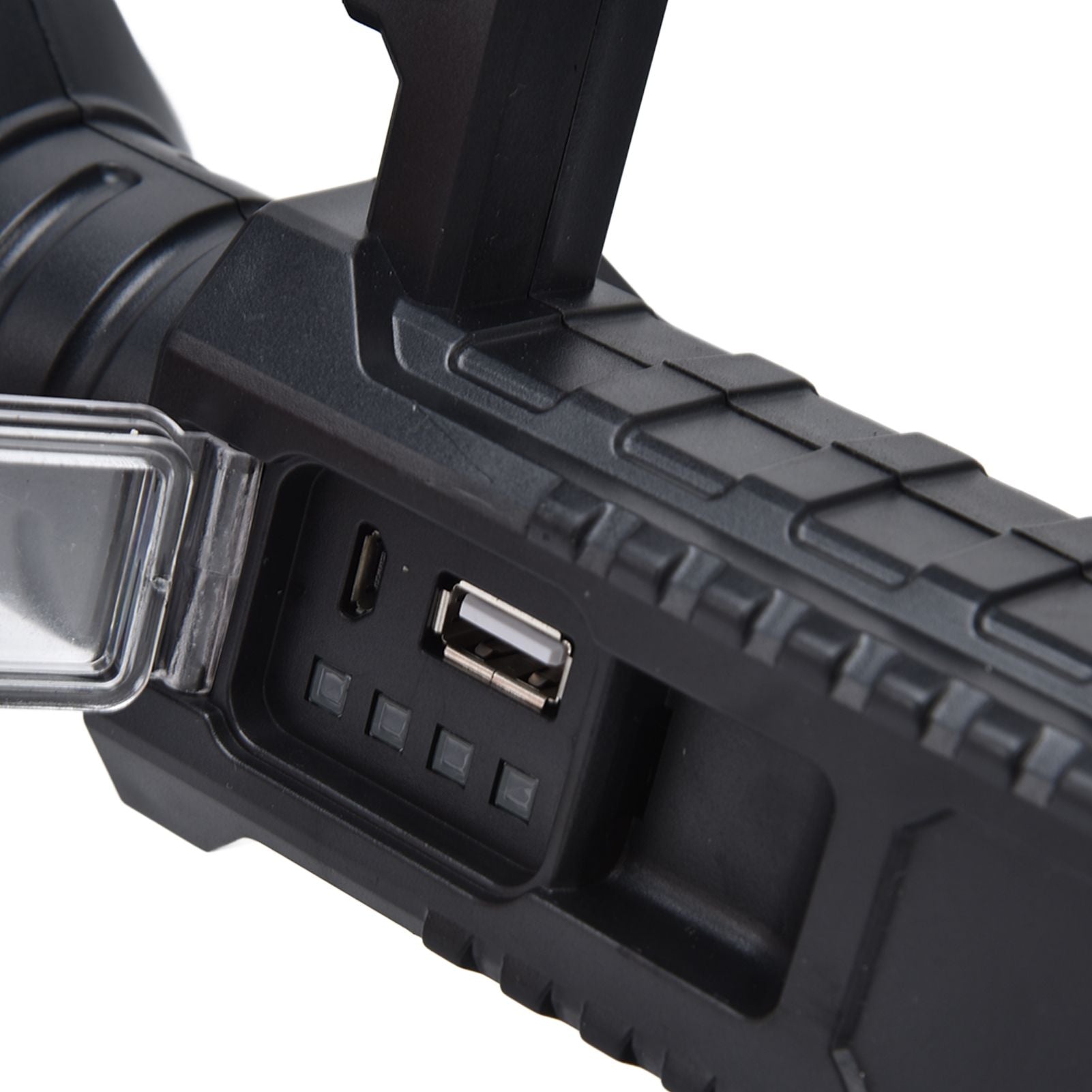 P50 Super Bright LED Searchlight Dual Light Source USB Rechargeable Waterproof Spotlight for Adventure Tourism V1294-YM0523-3119210344111