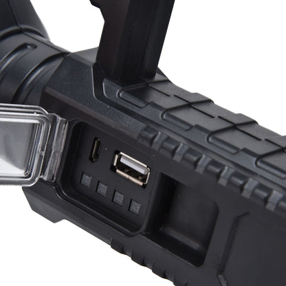 P50 Super Bright LED Searchlight Dual Light Source USB Rechargeable Waterproof Spotlight for Adventure Tourism V1294-YM0523-3119210344111