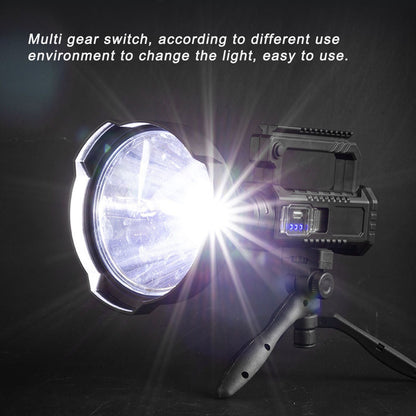P50 Super Bright LED Searchlight Dual Light Source USB Rechargeable Waterproof Spotlight for Adventure Tourism V1294-YM0523-3119210344111