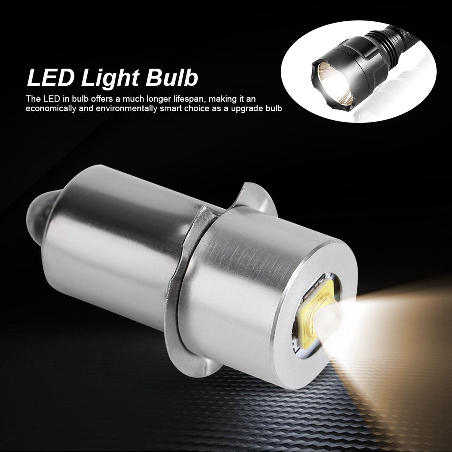 LED Flashlight Bulb LED High Brightness Emergency Work Light Flashlight Replacement Warm Light Bulb 4.5V V1294-YM0523-3119220000211
