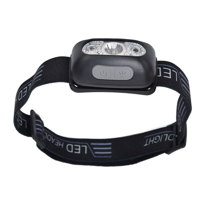 LED Headlamp Multifunctional Adjustable Angle Waterproof USB Charging Motion Sensor Portable Head Flashlight V1294-YM0523-3119220000611