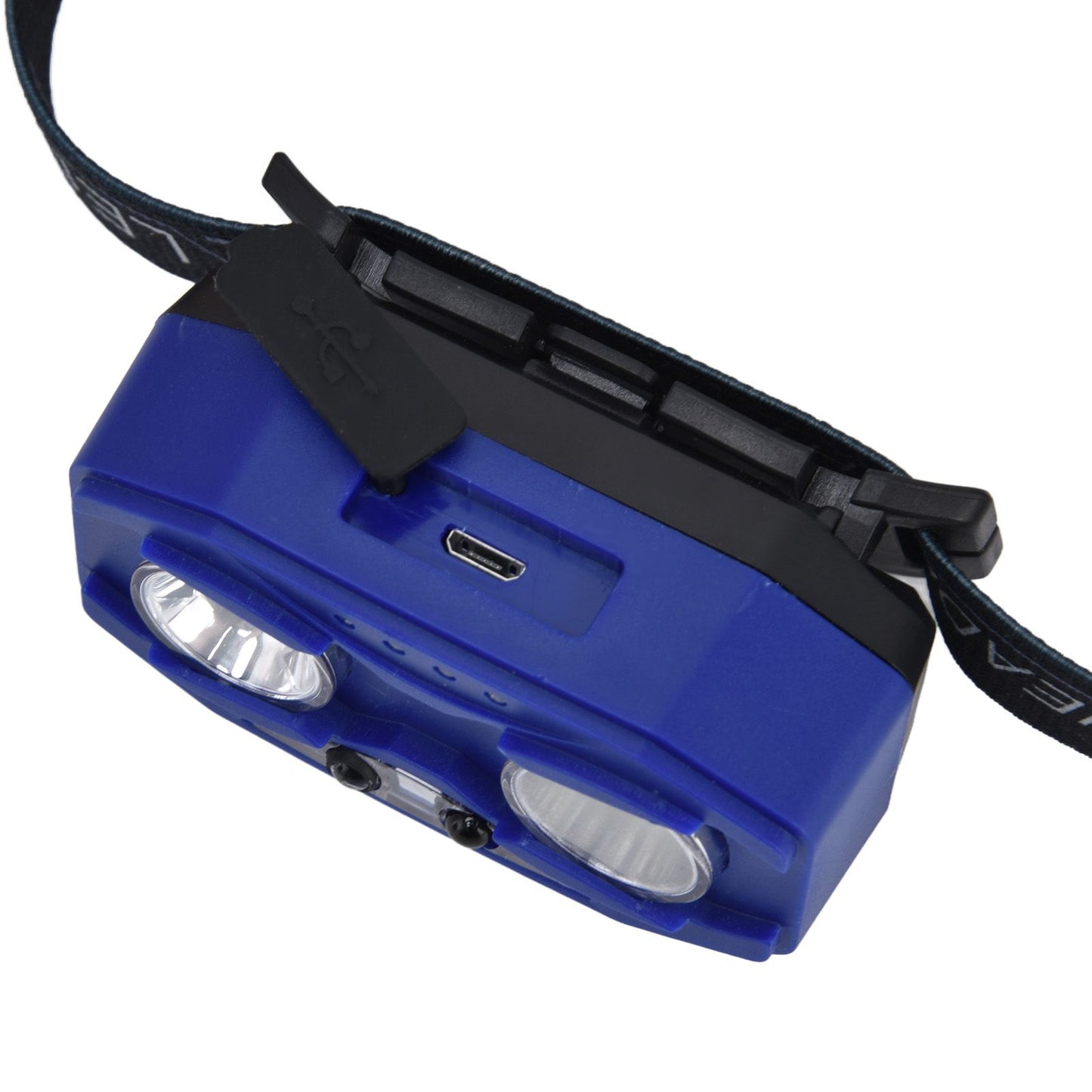 LED Headlamp Smart Switch Waving Induction USB Charging Waterproof Dual Light Source Adjustable Headband Light V1294-YM0523-3119220002011