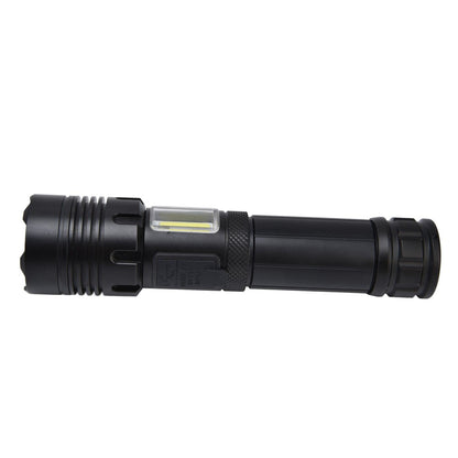 Glare Flashlight Super Bright Waterproof Zoomable with Power Display for Outdoor V1294-YM0523-3119220002211