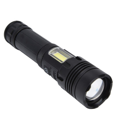 Glare Flashlight Super Bright Waterproof Zoomable with Power Display for Outdoor V1294-YM0523-3119220002211