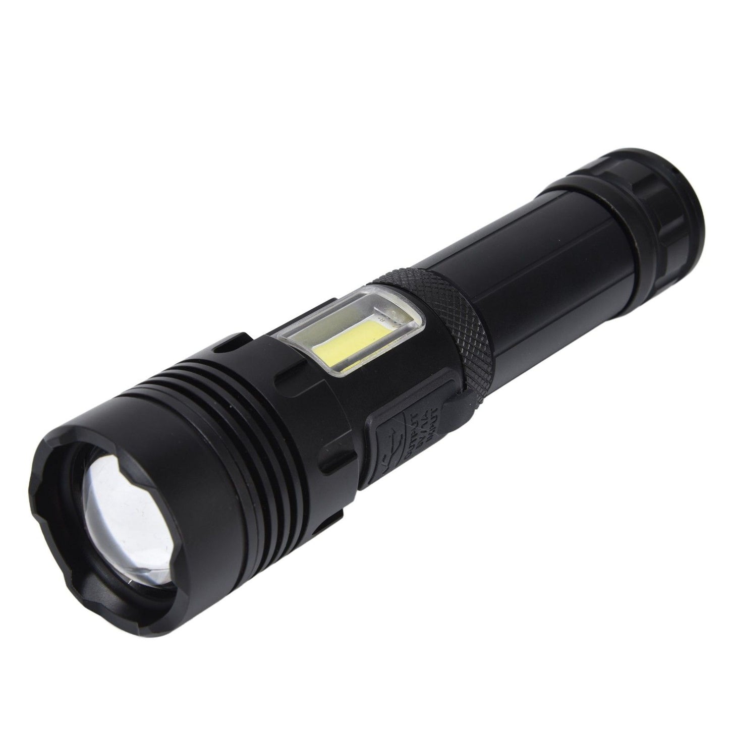 Glare Flashlight Super Bright Waterproof Zoomable with Power Display for Outdoor V1294-YM0523-3119220002211