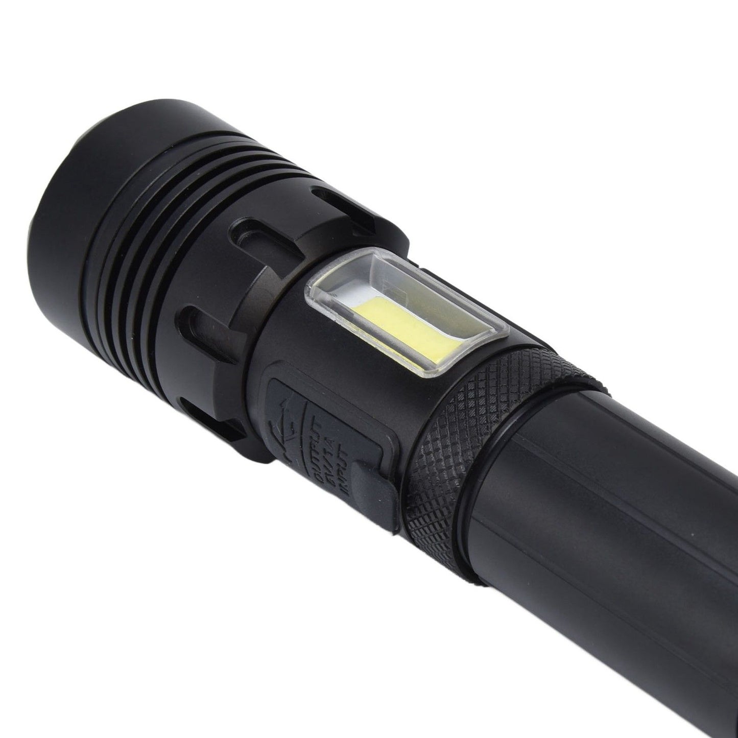 Glare Flashlight Super Bright Waterproof Zoomable with Power Display for Outdoor V1294-YM0523-3119220002211