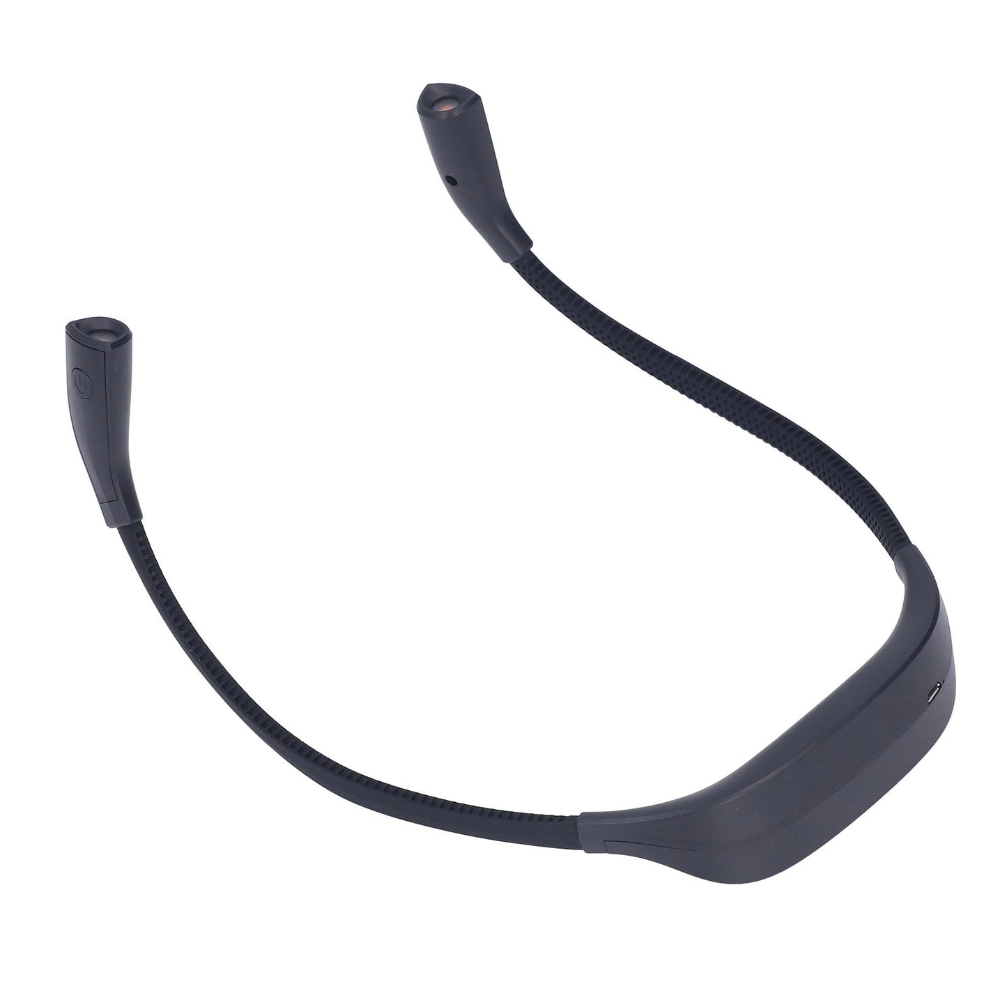 Neck Book Light USB Rechargeable Portable LED Neck Hanging Lamp for Reading RepairmentBlack V1294-YM0523-3119220003011