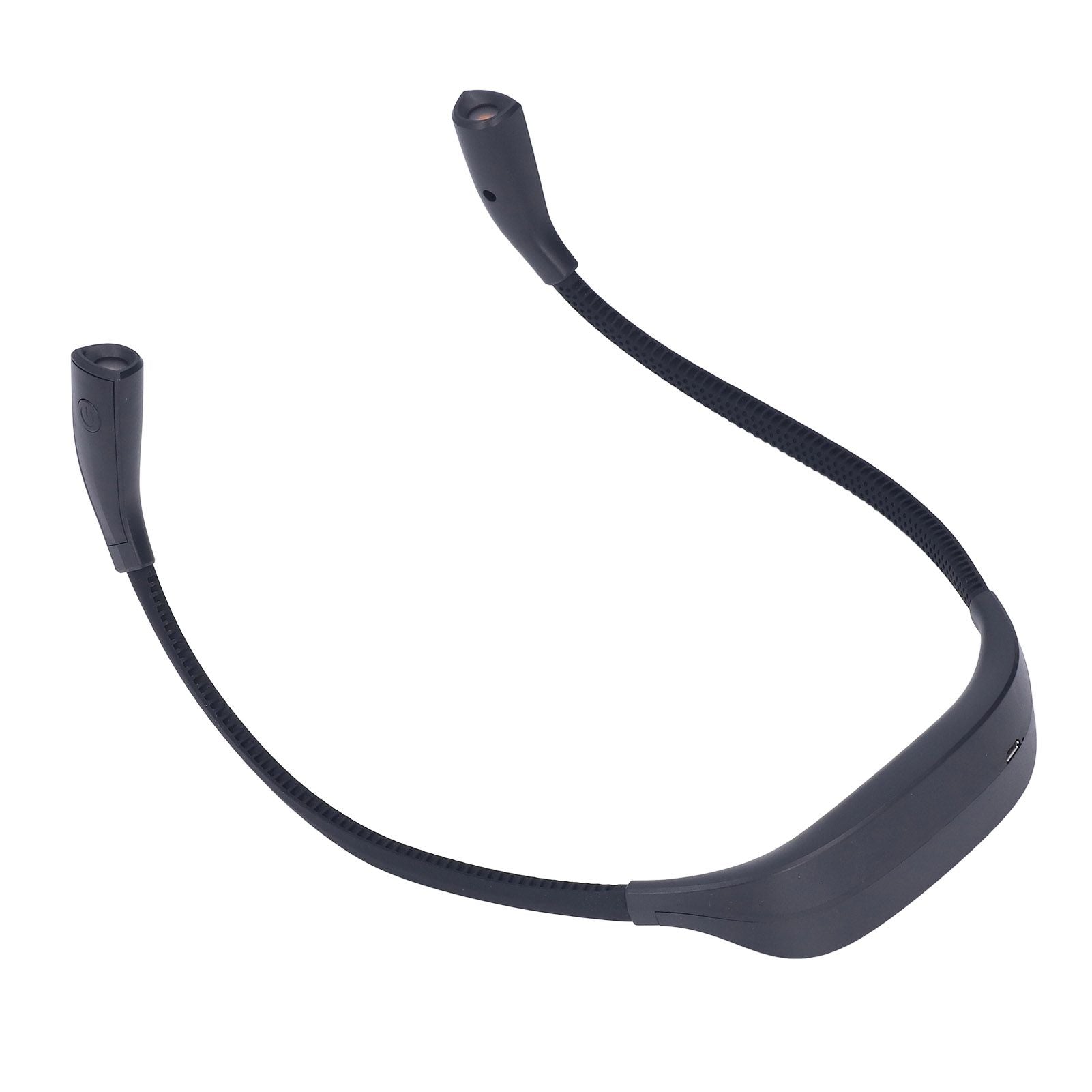 Neck Book Light USB Rechargeable Portable LED Neck Hanging Lamp for Reading RepairmentBlack V1294-YM0523-3119220003011