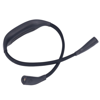 Neck Book Light USB Rechargeable Portable LED Neck Hanging Lamp for Reading RepairmentBlack V1294-YM0523-3119220003011