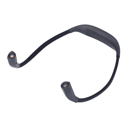 Neck Book Light USB Rechargeable Portable LED Neck Hanging Lamp for Reading RepairmentBlack V1294-YM0523-3119220003011