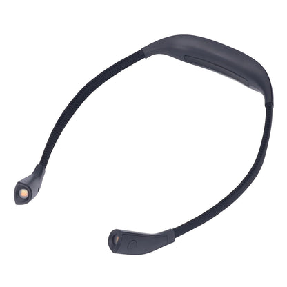 Neck Book Light USB Rechargeable Portable LED Neck Hanging Lamp for Reading RepairmentBlack V1294-YM0523-3119220003011