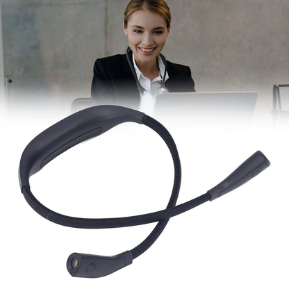 Neck Book Light USB Rechargeable Portable LED Neck Hanging Lamp for Reading RepairmentBlack V1294-YM0523-3119220003011