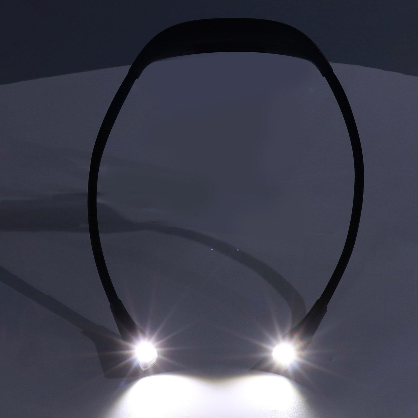 Neck Book Light USB Rechargeable Portable LED Neck Hanging Lamp for Reading RepairmentBlack V1294-YM0523-3119220003011