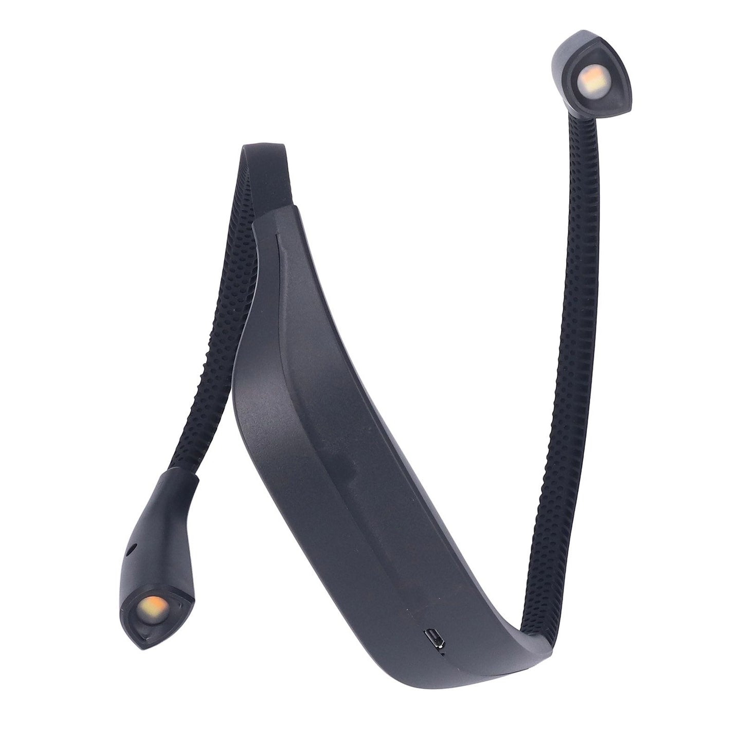 Neck Book Light USB Rechargeable Portable LED Neck Hanging Lamp for Reading RepairmentBlack V1294-YM0523-3119220003011