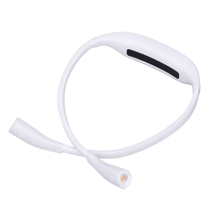 Neck Book Light USB Rechargeable Portable LED Neck Hanging Lamp for Reading RepairmentWhite V1294-YM0523-3119220003012