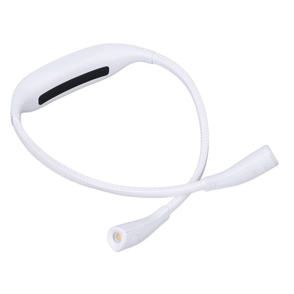Neck Book Light USB Rechargeable Portable LED Neck Hanging Lamp for Reading RepairmentWhite V1294-YM0523-3119220003012