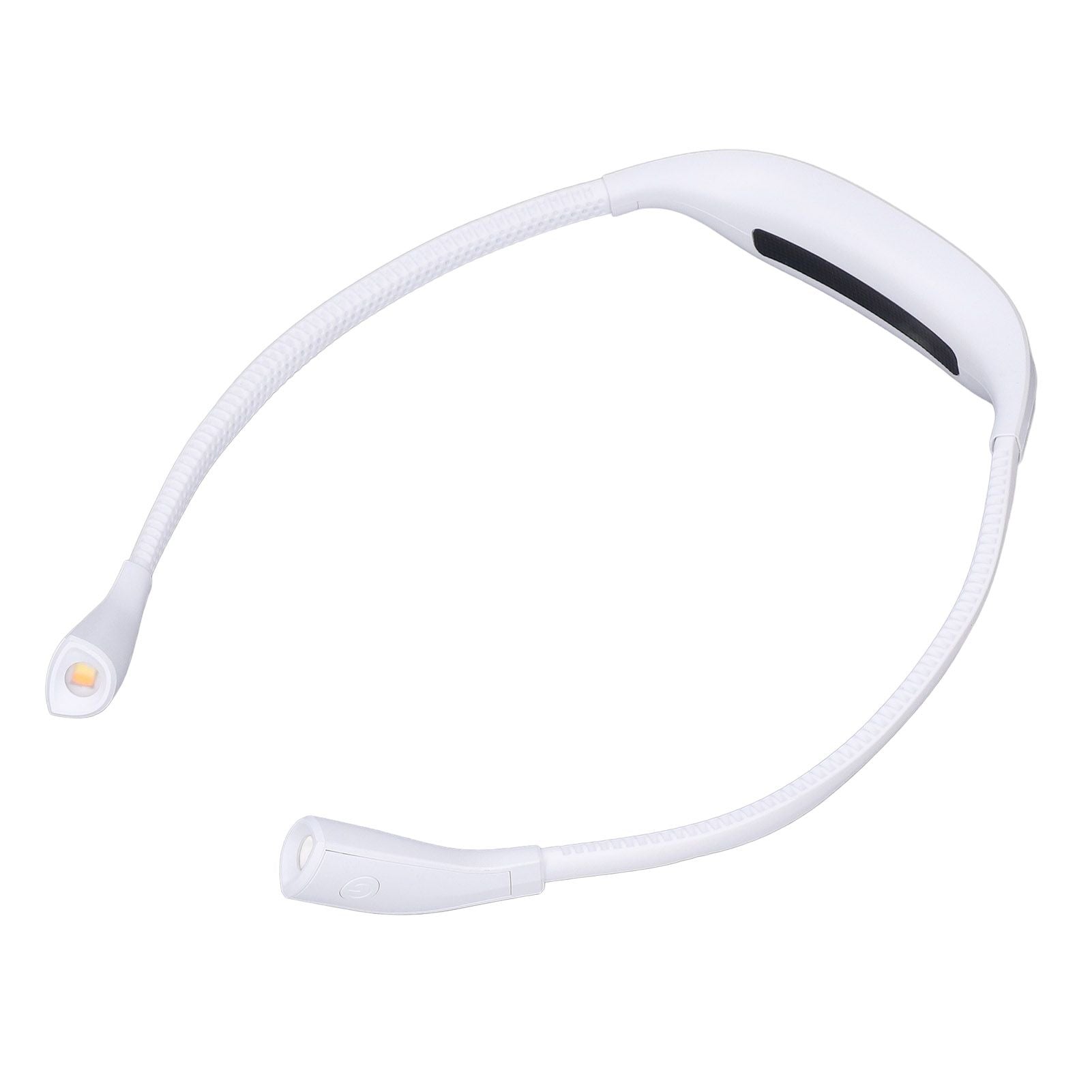 Neck Book Light USB Rechargeable Portable LED Neck Hanging Lamp for Reading RepairmentWhite V1294-YM0523-3119220003012