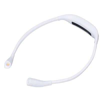 Neck Book Light USB Rechargeable Portable LED Neck Hanging Lamp for Reading RepairmentWhite V1294-YM0523-3119220003012