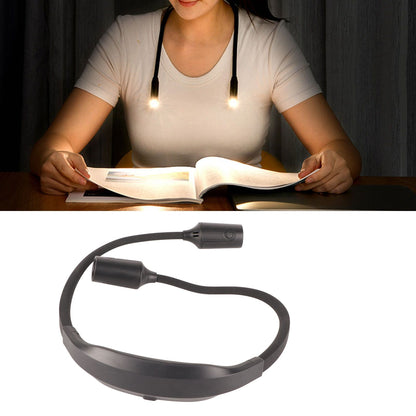 Neck Reading Light Rechargeable Adjustable Portable LED Hanging Neck Light for Reading Outdoor V1294-YM0523-3119220003211