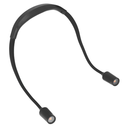 Neck Book Light Type C Charging LED Neck Reading Light with 4 LED Beads and 3 Light Sources for Night Running V1294-YM0523-3119220003311
