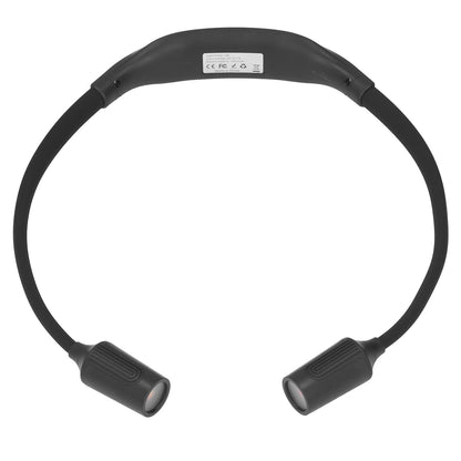 Neck Book Light Type C Charging LED Neck Reading Light with 4 LED Beads and 3 Light Sources for Night Running V1294-YM0523-3119220003311