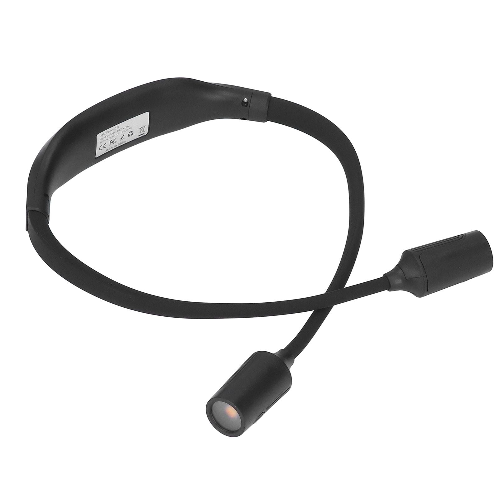Neck Book Light Type C Charging LED Neck Reading Light with 4 LED Beads and 3 Light Sources for Night Running V1294-YM0523-3119220003311