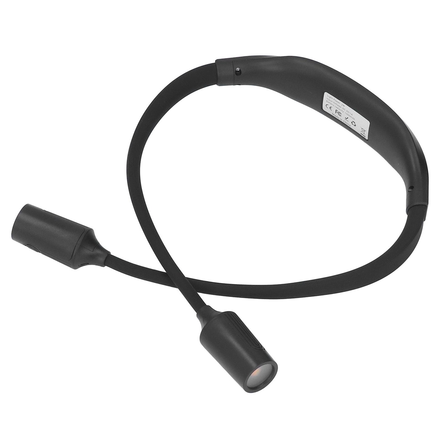 Neck Book Light Type C Charging LED Neck Reading Light with 4 LED Beads and 3 Light Sources for Night Running V1294-YM0523-3119220003311