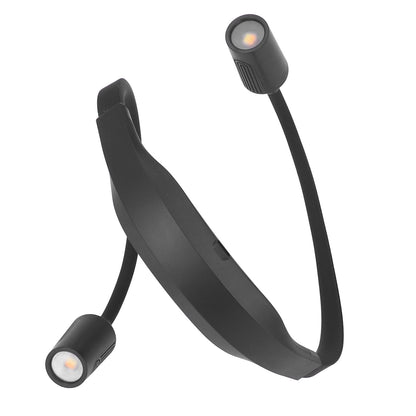 Neck Book Light Type C Charging LED Neck Reading Light with 4 LED Beads and 3 Light Sources for Night Running V1294-YM0523-3119220003311
