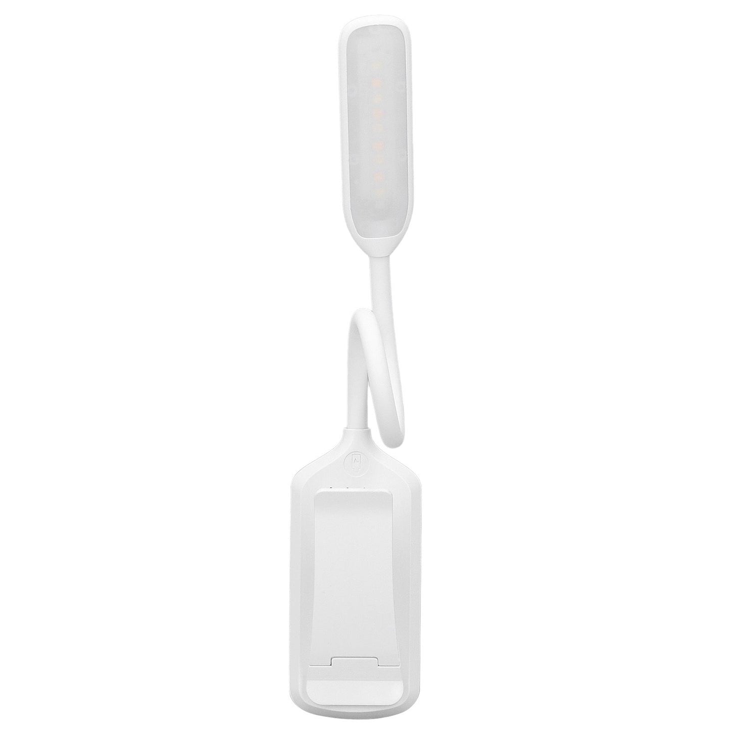LED Desk Lamp Clip Design Three Level Adjustment Mini Foldable White USB Touch Table Light V1294-YM0523-3119220003511