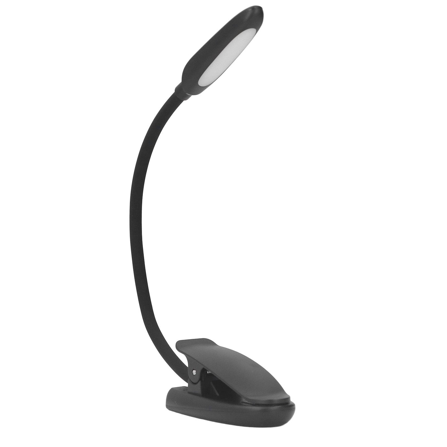 Clip On Light Reading Light 6 LED USB Charging Desk Lamp with 360 degrees Flexible Gooseneck Clamp for Desk V1294-YM0523-3119220003611