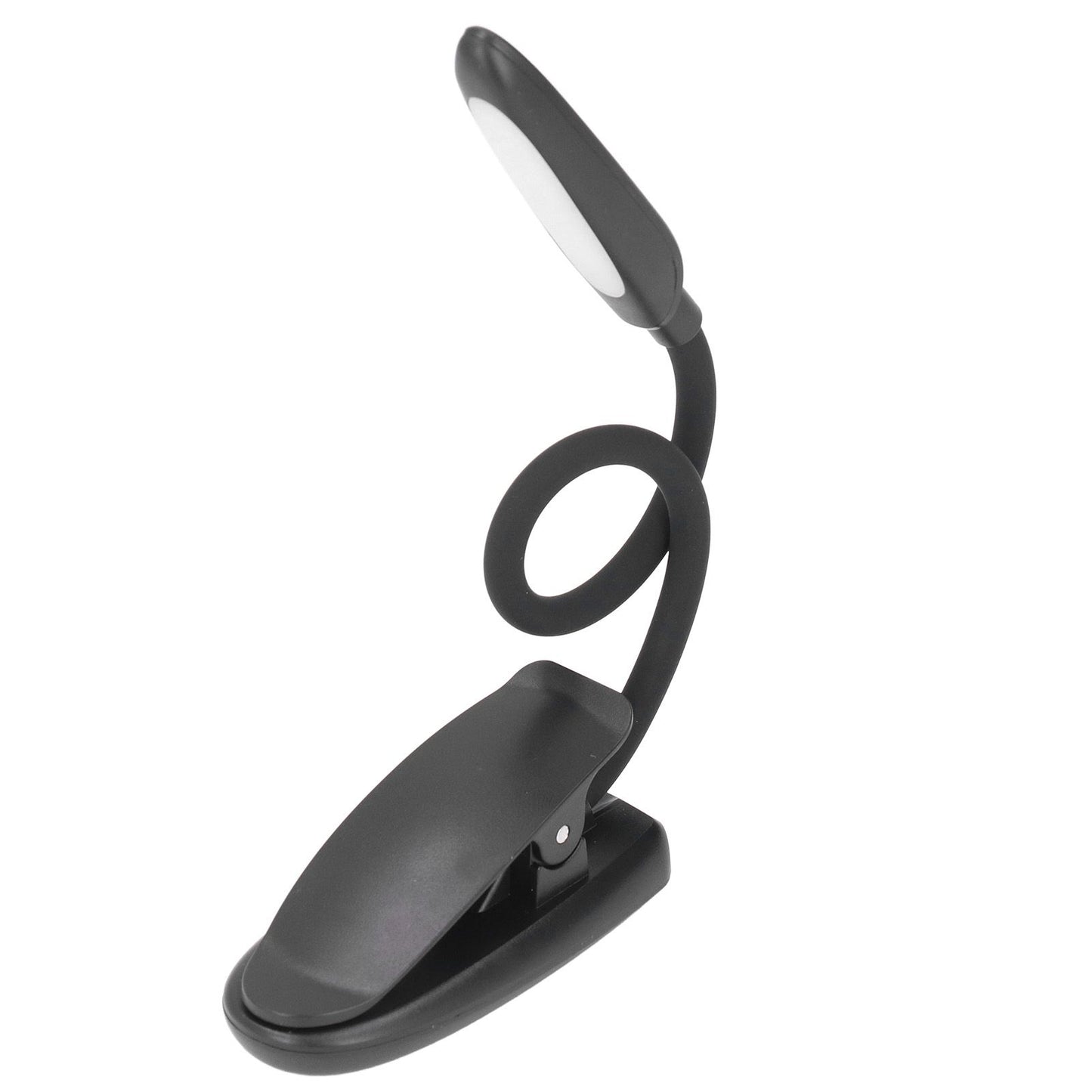 Clip On Light Reading Light 6 LED USB Charging Desk Lamp with 360 degrees Flexible Gooseneck Clamp for Desk V1294-YM0523-3119220003611