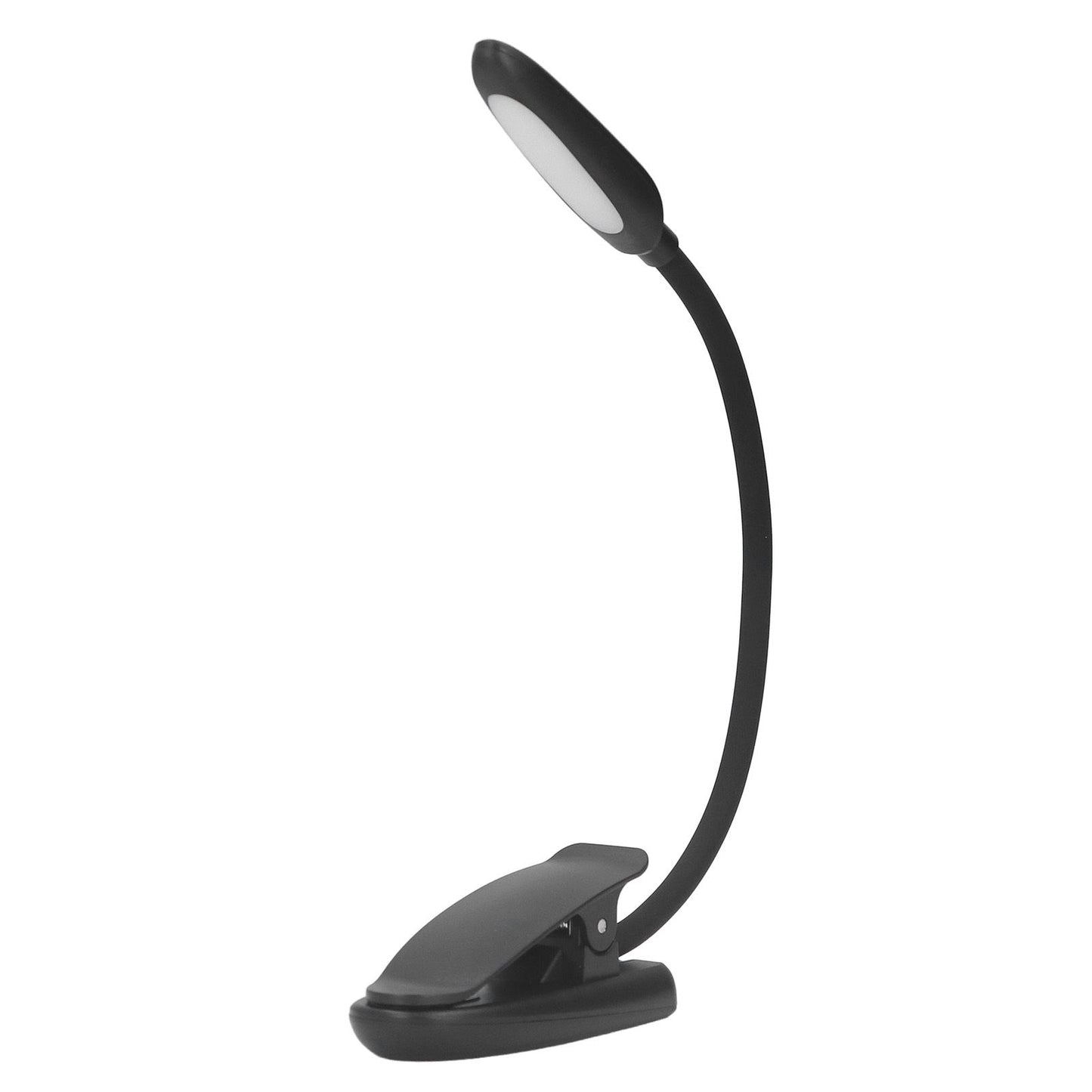 Clip On Light Reading Light 6 LED USB Charging Desk Lamp with 360 degrees Flexible Gooseneck Clamp for Desk V1294-YM0523-3119220003611