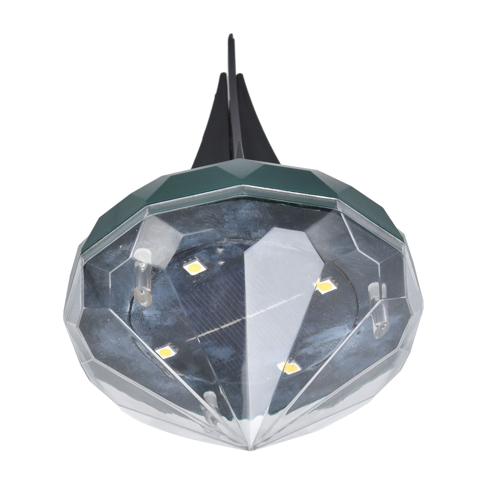 Solar Lawn Light Unique Diamond Design Waterproof LED Ground Insert Lamp for Courtyards Gardens Parks V1294-YM0523-3119220004111